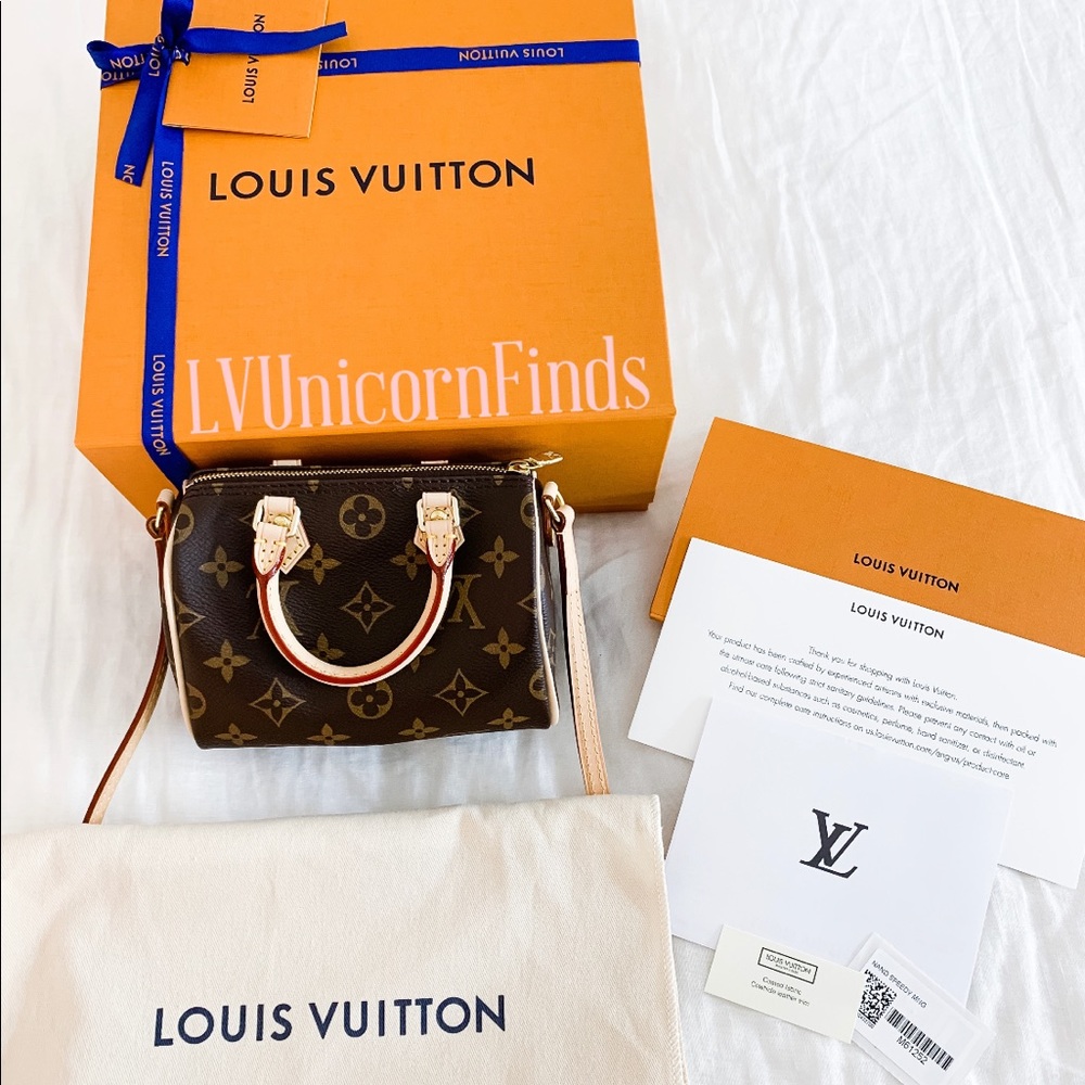 🦄 SUPER RARE!!! 🦄 LOUIS VUITTON NANO SPEEDY